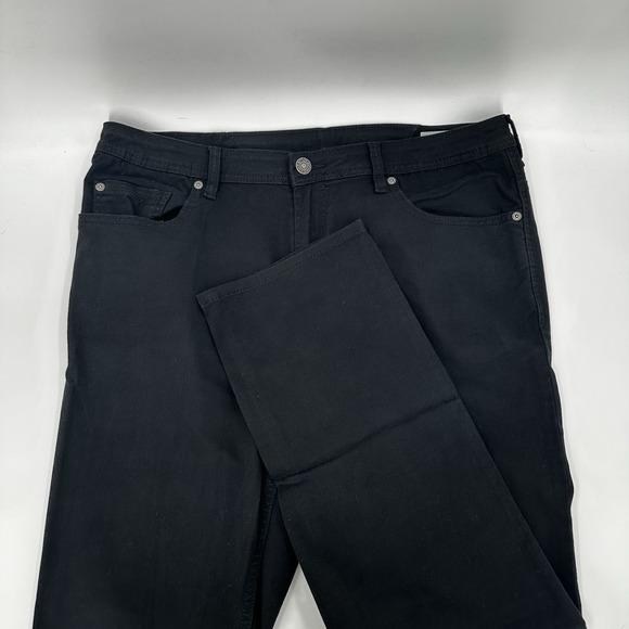 Buffalo David Bitton Men's Archer Black‎ Jeans 36x32 (Measures 38) Slim Stretch - Picture 1 of 7